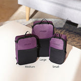 eBags Medium Cord Packing Cube - Cable Organizer Bag - (Black)