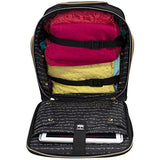 Kensie 16" Under Plane Seat Luggage Tote, Purple With Gold Color Option