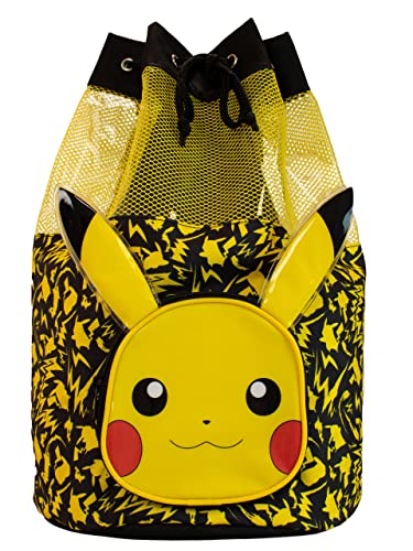Pokemon Pikachu Lunch Bag And Backpack Set (Pack of 4)