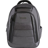 Perry Ellis Men'S M325 Business Tablet Compartment Laptop Backpack, Charcoal, One Size