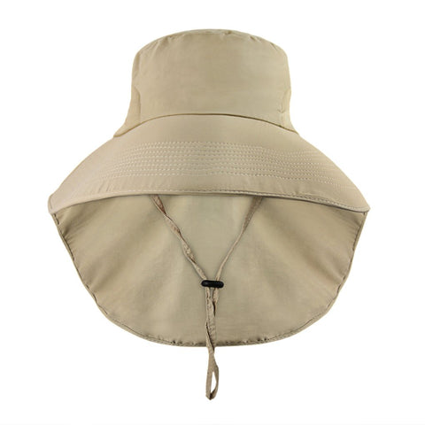 Summer Flap Cover Cap Floppy Sun Hat Bucket Hat Anti-UV Sun Shade Hat With Bow Packable Wide Brim UPF 50+ Travel Fishing Bowknot Sunhat