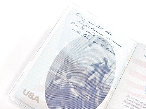 Passport Cover Clear Plastic Vinyl ID Card Protector Case Holder Pack of 5