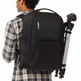 Amazonbasics Convertible Rolling Camera Backpack