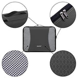 Gonex Packing Cubes 3 Set Travel Luggage Packing Organizers Pouches(Deep gray)