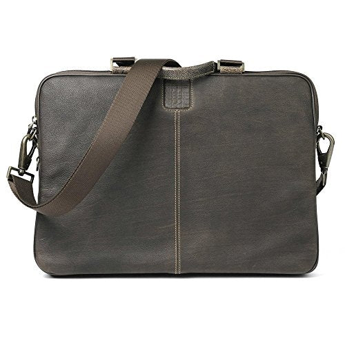 Boconi Bags and Leather Hendrix - Sleeve Brief Laptop Bag Brown Leather