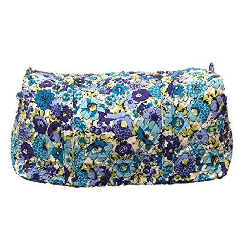 Vera Bradley Large Duffel Bag (Blueberry Blooms)