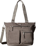 Baggallini Any Day Tote With Rfid Phone Wristlet (Sterling Shimmer)