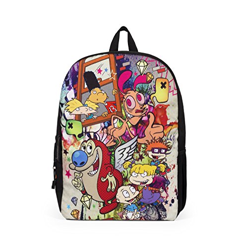 Mojo Life Nickelodeon 90's Graffiti Mashup Backpack