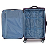 It Luggage 27.4" Filament 8 Wheel Lightweight Expandable Spinner, Crown Jewel/Passion Flower