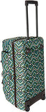 Vera Bradley Women'S Lighten Up Large Wheeled Duffel, Rain Forest
