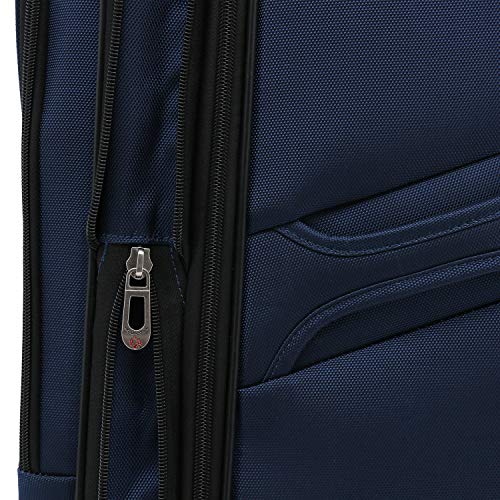 Travelers Club 20 Inch Carry On, Navy Blue