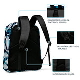 Shark School Backpack, Lightweight Cute Kids Backpack Classic Bookbag Cool Daypack for Teen Boys Girls High School Student, 17 Inch