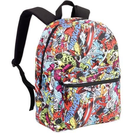 Marvel Comics Classic Characters Standard Size School Backpack - Kids