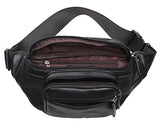 Polare Genuine Leather Fanny Pack/Waist Bag/Organizer (Classic Style)