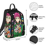 The Disastrous Life Of Saiki K Anime Backpacks, Travel Backpacks, Work Backpacks, Laptop Bags