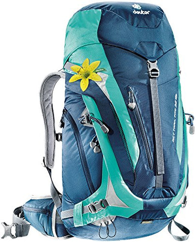 Deuter Act Trail Pro 32 Sl - Ultralight 32-Liter Hiking Backpack, Midnight/Mint
