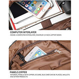 Travel Backpack Carry On for Girls,MeiLiio Durable Canvas backpacks for Men Zipper Fashion Printing