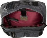 Diesel Men'S Superrgear Touch Gear Back Backpack, Treated Black/Black