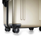 Zero Halliburton Zro-22" Domestic Carry-On 4-Wheel Spinner Travel Case, Silver