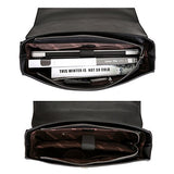 ECOSUSI Ladies Faux Leather Briefcase Shoulder Laptop Messenger Bags Satchel Bag Cambridge Backpack