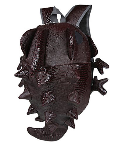 Fanci PU Leather Fashion Monster Dinosaur Backpack Chameleon Rucksack Satchel