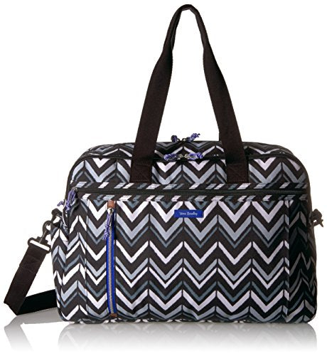 Vera Bradley Women's Lighten Up Weekender Travel Bag, lotus chevron