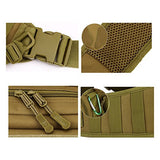 Tactical Military Daypack Sling Chest Pack Bag Molle Laptop Backpack Large Crossbody Bag (ACU camo)