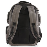 Original Penguin Odell 9 Pocket Laptop/Tablet Backpack Briefcase, Charcoal, One Size