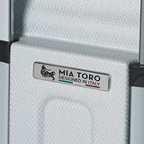 Mia Toro Profondito Hardside Spinner Luggage 20'' Carry-on, White