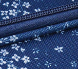 American Tourister 4-Piece Set, Blue Floral