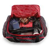 Ecko Unltd Steam 32" Large Rolling Duffel Bag,  Red,  One Size