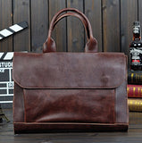 Men Bags, Berchirly PU Faux Leather Office Briefcase Handbag Cross Body Tote Bag