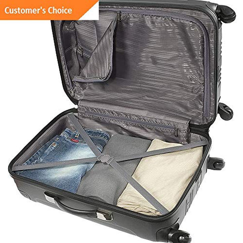 Sandover Out of Bounds 24 Molded Upright Hardside Checked NEW | Model LGGG - 3604 |