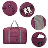 G4Free Lightweight Foldable Travel Duffel Bag Carry-on Luggage Airlines Trip Tote Bag Accessories