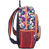 Eastsport Multi Pocket School Backpack, Butterfly Print