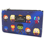 Loungefly Marvel Avengers: Endgame Chibi Print Mini Backpack Wallet Set