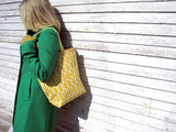 CB Station - Yellow Loop Chain - Medium Canvas Bag