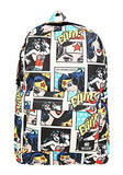 Loungefly DC Comics Wonder Woman Comic Panel Print Backpack Standard
