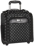 Kenneth Cole Reaction Dot Matrix Wheeled Underseater / Carry-On, Black