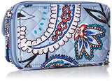 Vera Bradley Iconic RFID All in One Crossbody, Signature Cotton, Makani Paisley