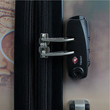 Chariot 20" Lightweight Spinner Carry-on Upright Suitcase-Pilot Dog