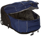 High Sierra Powerglide Wheeled Laptop Backpack, True Navy/Black