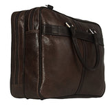Piel Leather Vintage Laptop Brief, Vintage Brown, One Size