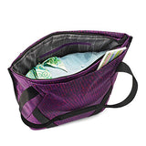 American Tourister Zoom Shopper Tote Sling Tote, Purple Dots