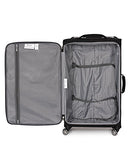 it luggage World's Lightest Debonair 31.5" 8-Wheel Spinner, Black/White