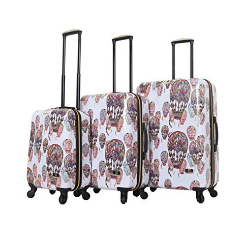 HALINA Susanna Sivonen Ballong 3 Piece Set Luggage, Multicolor