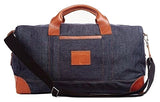 True Religion Denim Duffle Bag, Dk Indigo, Bnwt $349 Made In Usa
