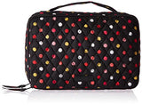 Vera Bradley Large Blush & Brush Makeup Case, Havana Dots