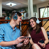 Wearhaus Arc Bluetooth Headphones, Best On-Ear Hd Stereo W/ Custom Light Ring, Wireless Sharing,