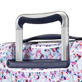 Ricardo Beverly Hills Beaumont 24-inch Check-In Suitcase (White Sparkling Geode Print)